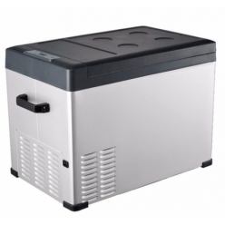 C40  Портативный холодильник 40 L серебристый для дома и авто 12/24V AC 110-240V with APP